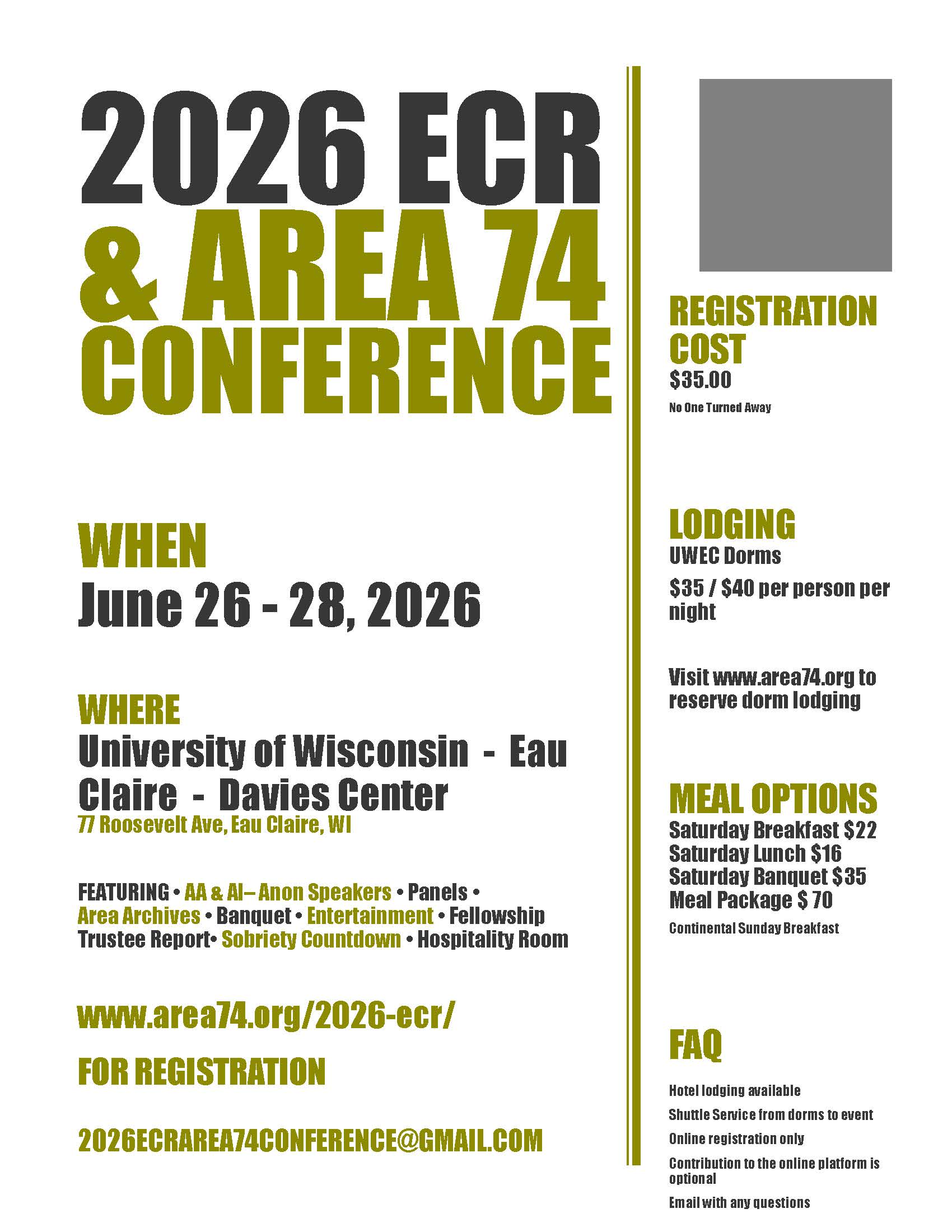 2026 ECR & AREA 74 CONFERENCE - Alcoholics Anonymous Central Illinois ...